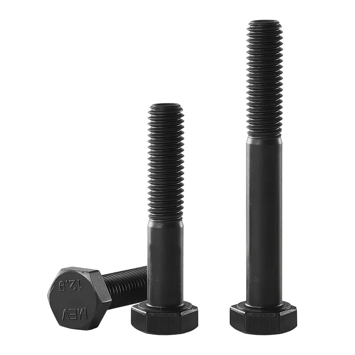DIN931 Hex Bolts Bulk Supplier Carbon Steel 8.8
