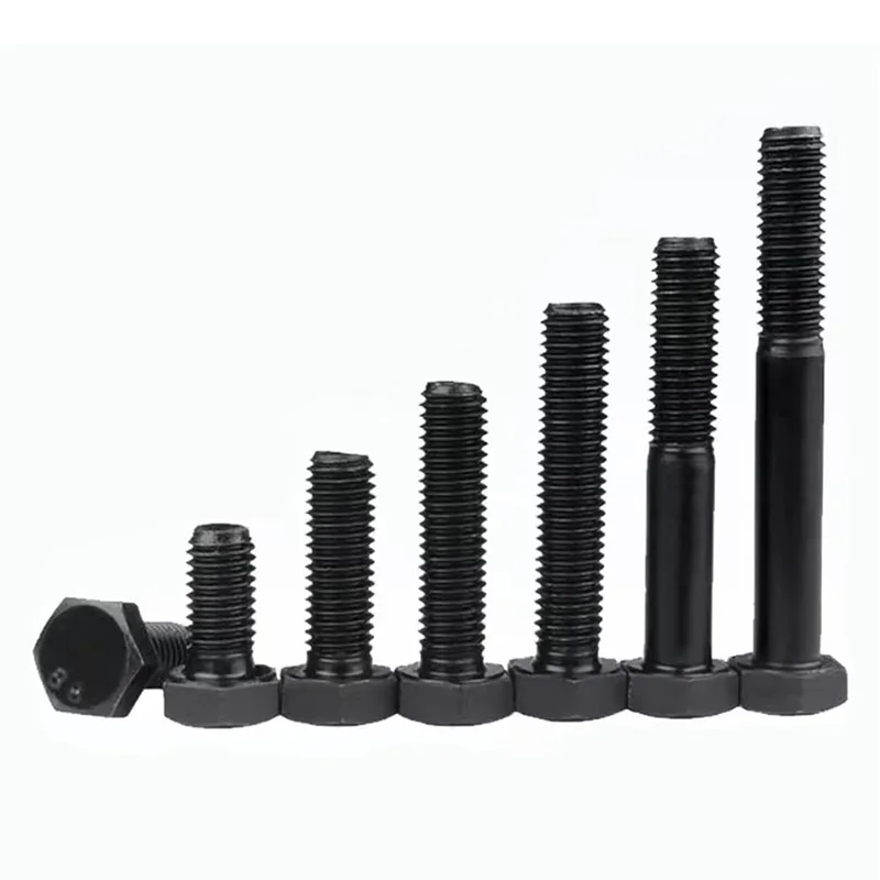 DIN 933 Hexagon Bolts, 8.8, 35K Carbon Steel, Part Thread