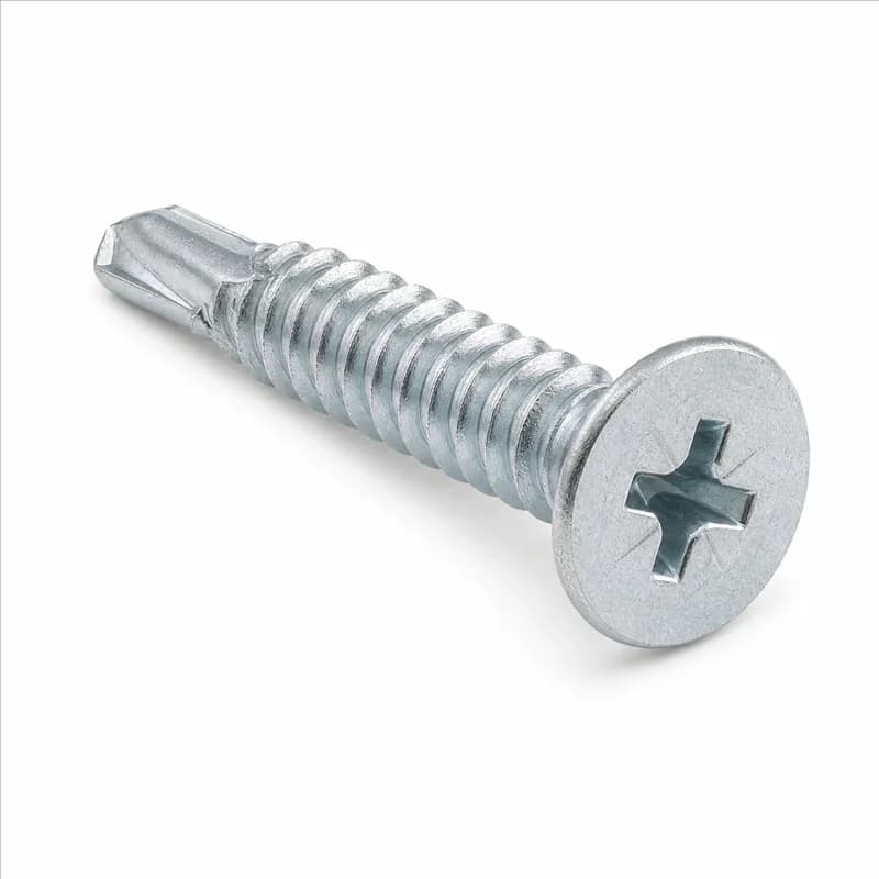 ISO 15482 Cross-recessed Countersunk Head Drilling Screws with Tapping Screw Thread
