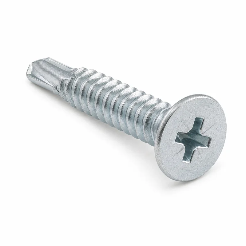 ISO 15482 Cross-recessed Countersunk Head Drilling Screws with Tapping Screw Thread